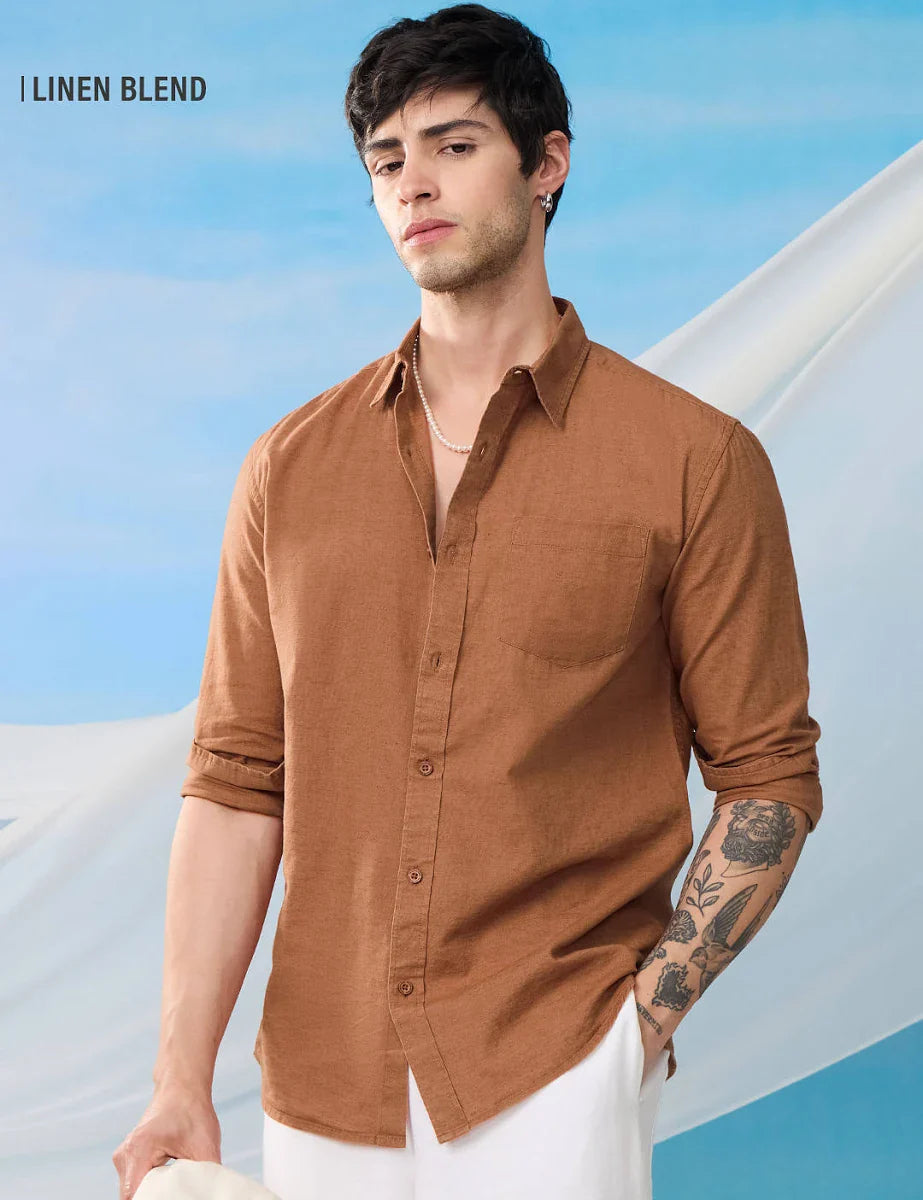 full length shirt for the man