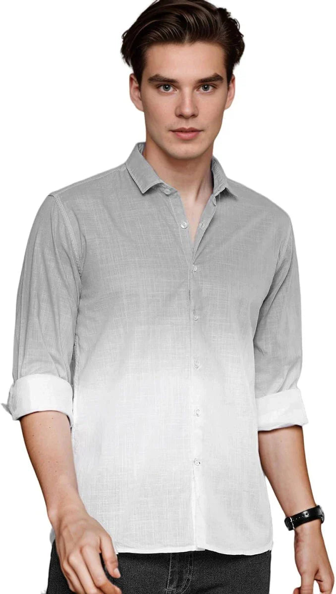 White and grey color shirt
